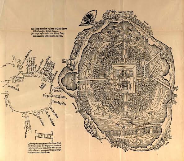 Mapa De Hern N Cort S Revela C Mo Se Ve A Tenochtitlan Veracruz Centro